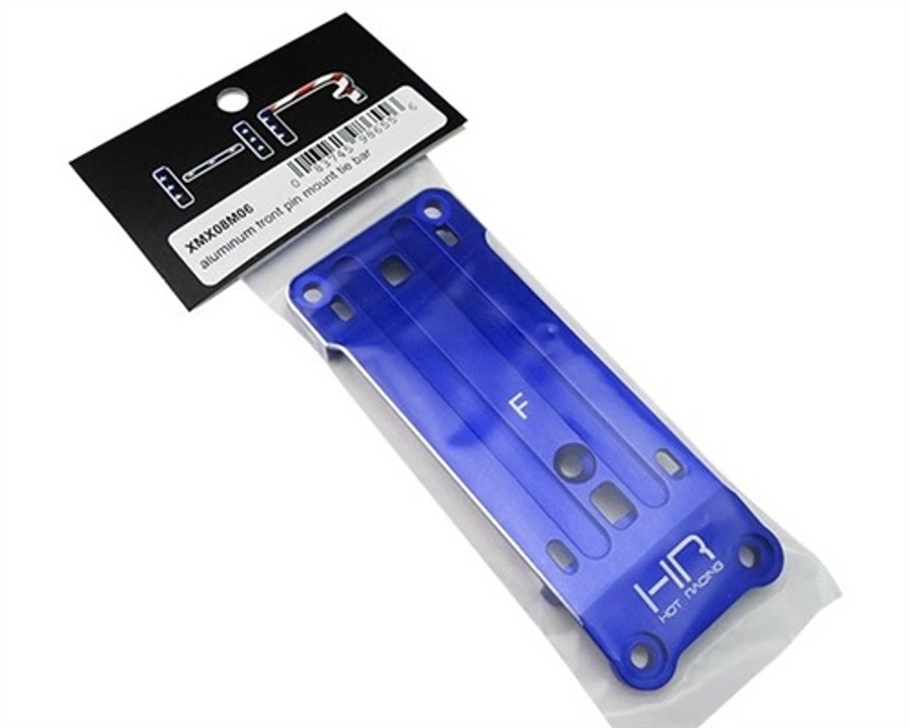Hot Racing Blue Aluminum Front Tie Bar Pin Mount for Traxxas X-Maxx 6S & 8S 6 Hot Racing Blue Aluminum Front Tie Bar Pin Mount for Traxxas X-Maxx 6S & 8S - Image 4