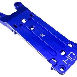 Hot Racing Blue Aluminum Rear Tie Bar Pin Mount for Traxxas X-Maxx 6S & 8S