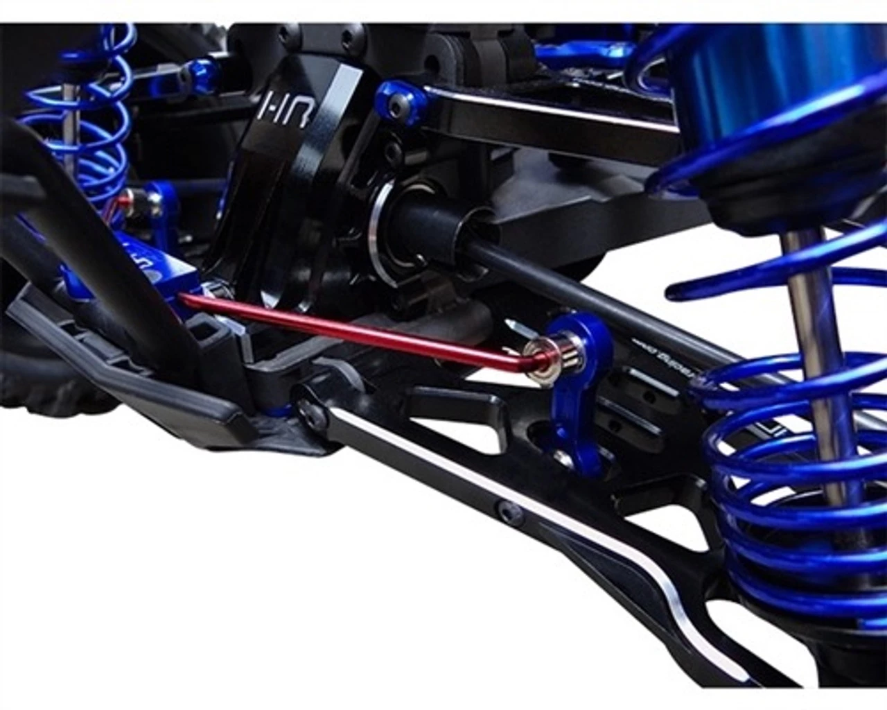 Hot Racing X-Maxx Swaybar-Ready Black Aluminum Lower Suspension Arms 6 Hot Racing X-Maxx Swaybar-Ready Black Aluminum Lower Suspension Arms - Image 4