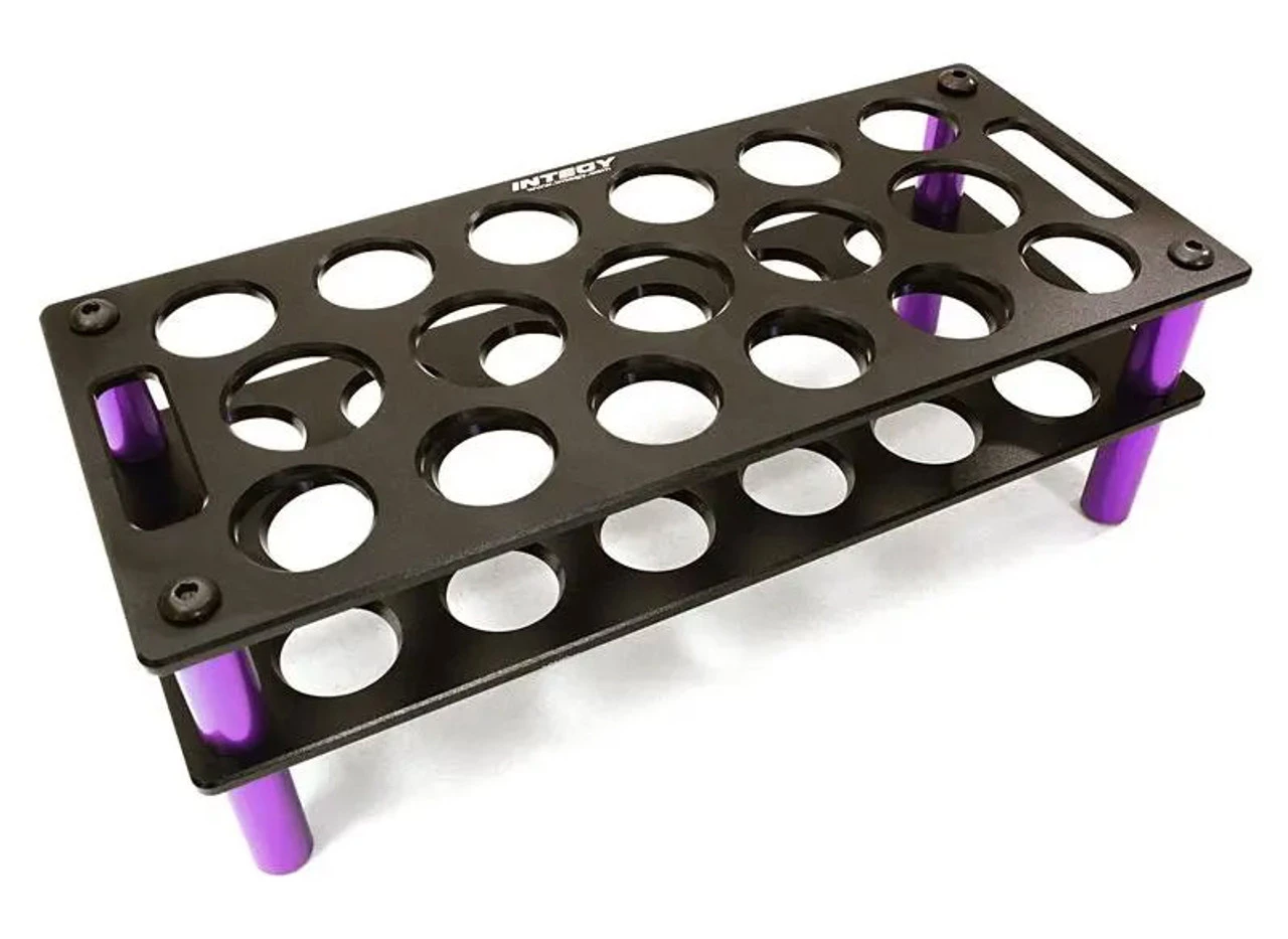 Integy Universal Workbench Organizer 180x80x60mm Tool Stand: Purple 3 Integy Universal Workbench Organizer 180x80x60mm Tool Stand: Purple