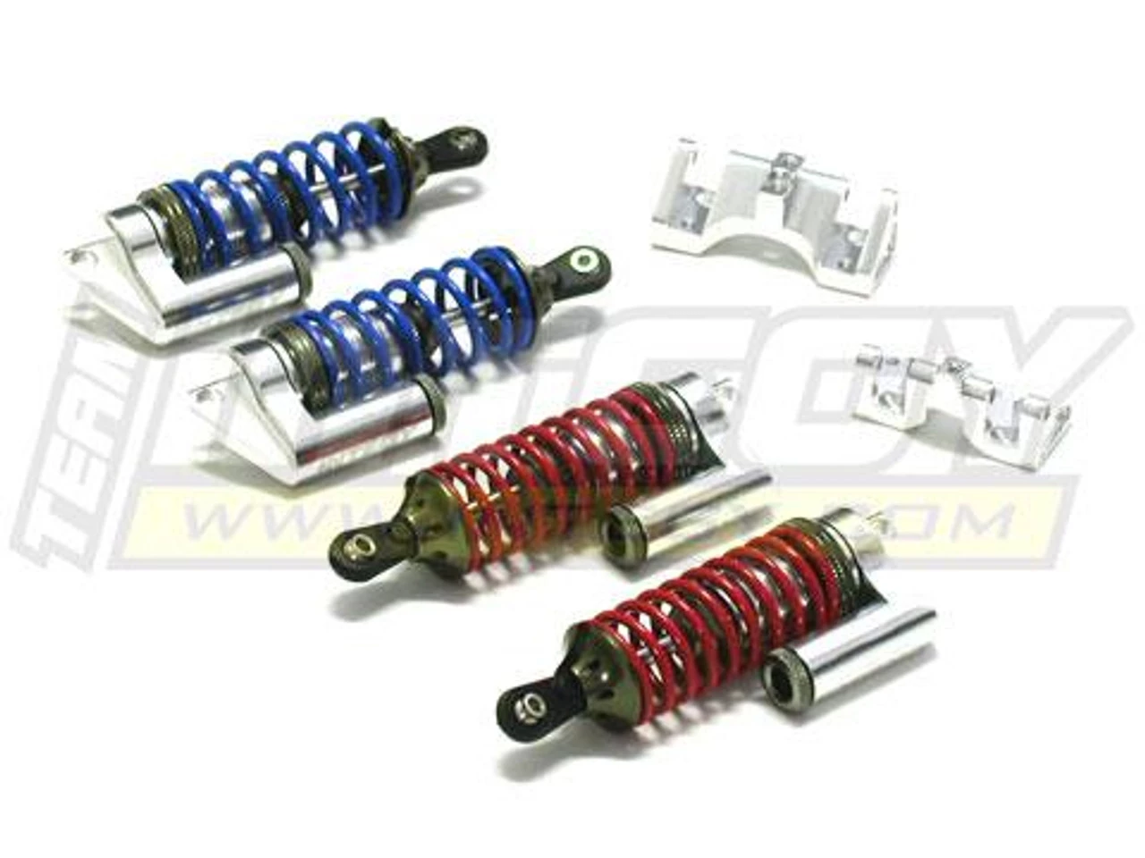 Integy MSR6 Piggyback Shock Set (4) (Silver): Revo 2.5 & 3.3 3 Integy MSR6 Piggyback Shock Set (4) (Silver): Revo 2.5 & 3.3