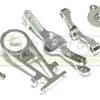 Integy Aluminum Servo Saver Set (Silver): Revo 3.3, E-Revo, Summit, Slayer Pro -Cars & Trucks Sales INTT3108S 2 61565.1562580802
