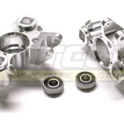 Integy Aluminum Steering Blocks (Silver): Revo 3.3, E-Revo, Summit, Slayer
