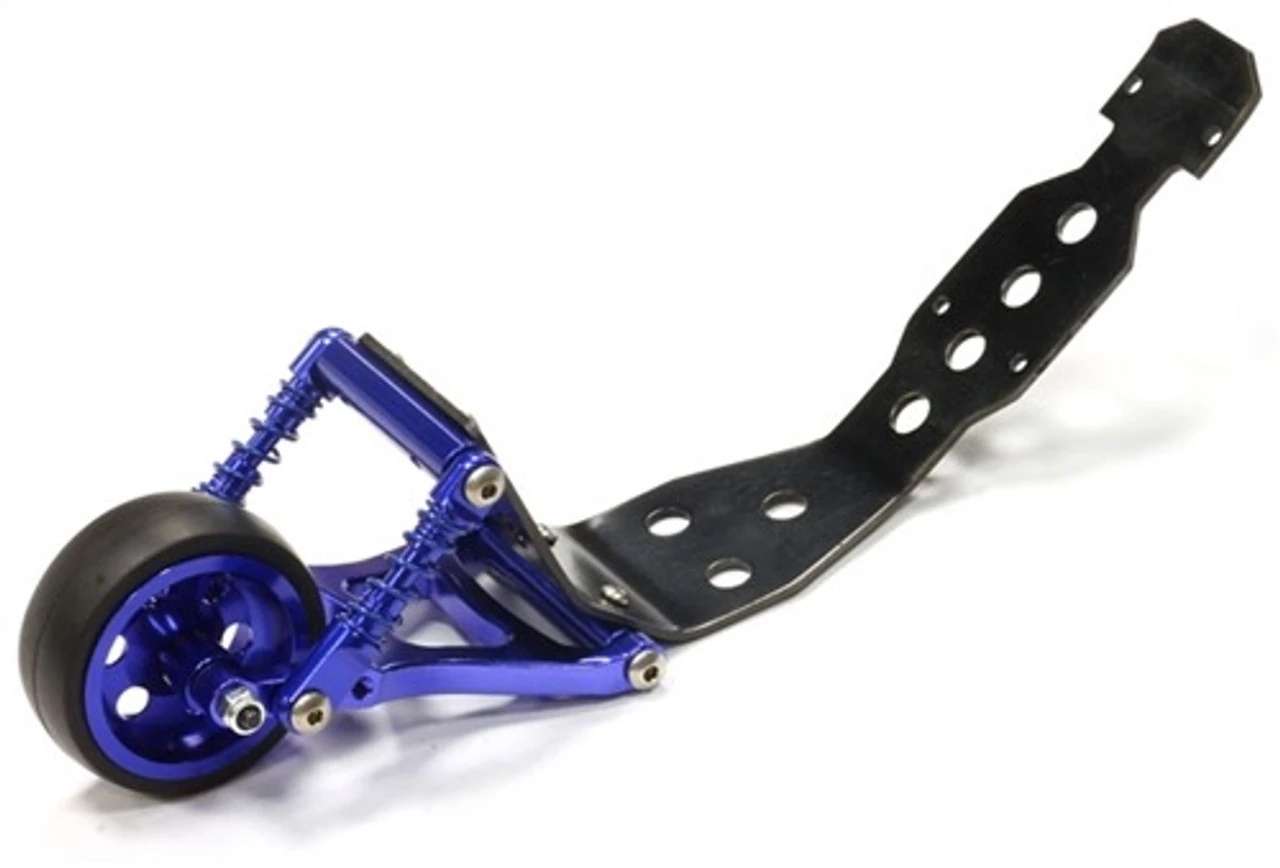 Integy Blue Aluminum Wheelie Bar: Revo 3.3, E-Revo 3 Integy Blue Aluminum Wheelie Bar: Revo 3.3, E-Revo