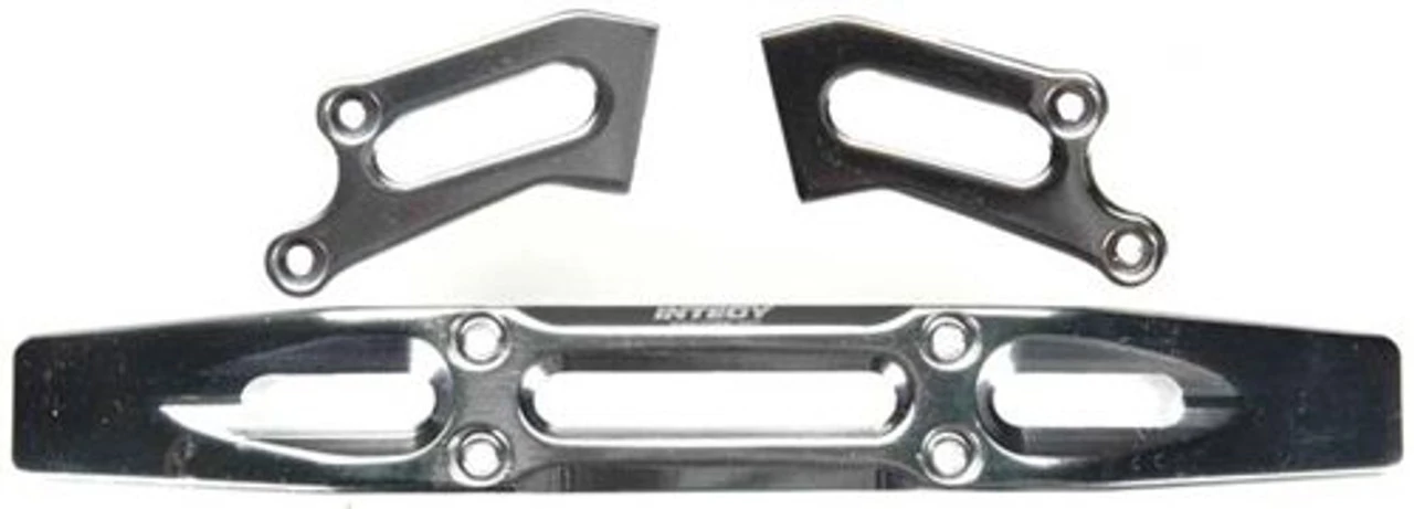 Integy Heavy-Duty Aluminum Front Bumper (Silver): T-Maxx 2.5 & 3.3, E-Maxx 3 Integy Heavy-Duty Aluminum Front Bumper (Silver): T-Maxx 2.5 & 3.3, E-Maxx