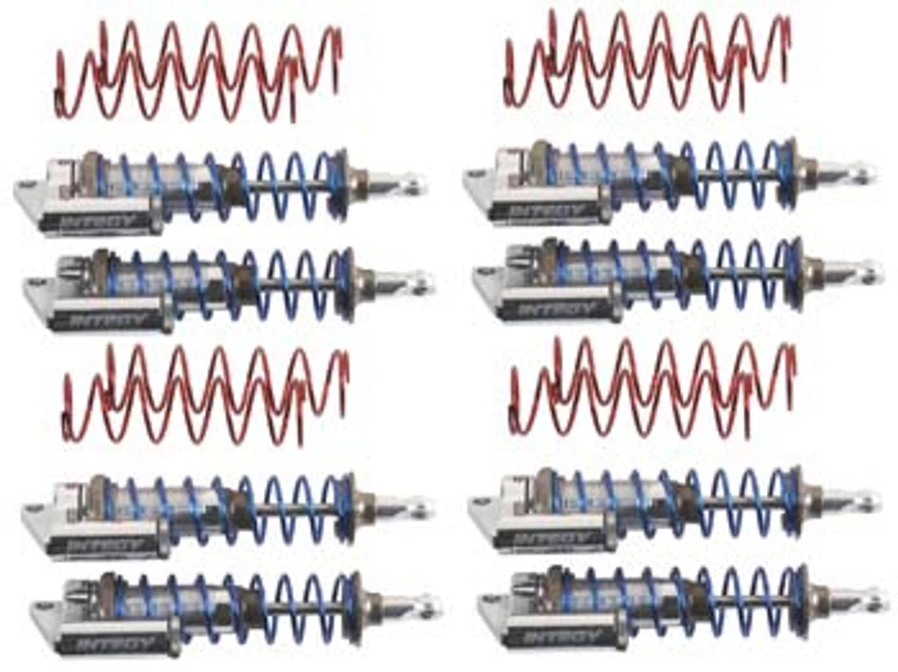 Integy Super Heavy-Duty MSR8 Shock Set (8) (Silver): T-Maxx 3.3 2 Integy Super Heavy-Duty MSR8 Shock Set (8) (Silver): T-Maxx 3.3