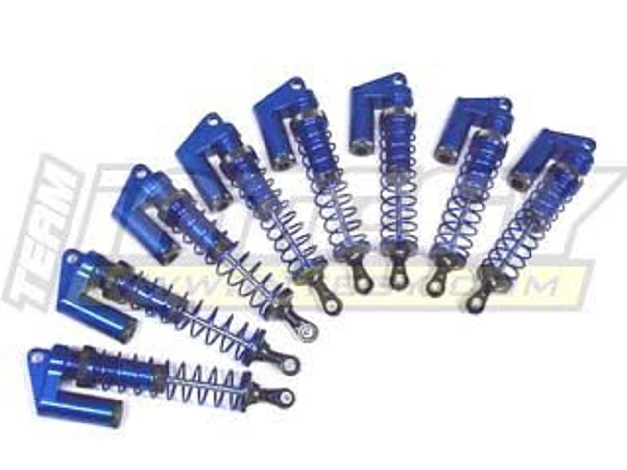Integy MSR4 Piggyback Shock Set (8) (Blue): T-Maxx .15, 2.5, 3.3, & E-Maxx 3 Integy MSR4 Piggyback Shock Set (8) (Blue): T-Maxx .15, 2.5, 3.3, & E-Maxx
