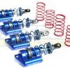 Integy MSR6 Piggyback Aluminum Shock Set (4) (Blue): Jato 2.5 & 3.3 -Cars & Trucks Sales INTT7900B 2 89603.1562581500