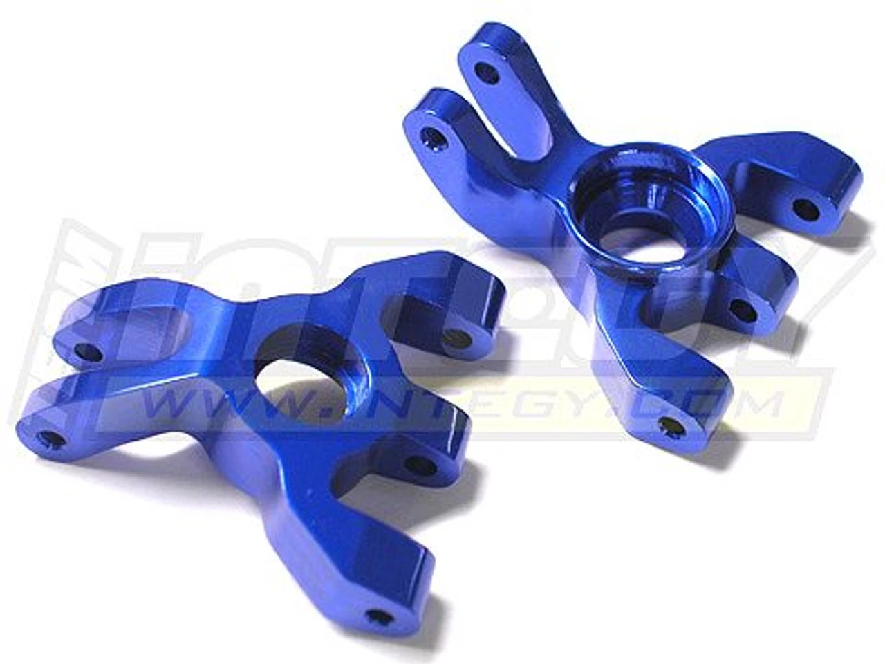 Integy Aluminum Rear Hub/Stub Axle Carriers (Blue): Jato 2.5 & 3.3 3 Integy Aluminum Rear Hub/Stub Axle Carriers (Blue): Jato 2.5 & 3.3