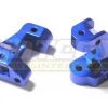 Integy Aluminum Front Castor Blocks (Blue): Jato 2.5 & 3.3 -Cars & Trucks Sales INTT7905BL 2 92215.1562581513
