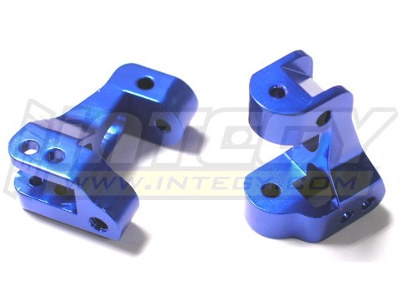 Integy Aluminum Front Castor Blocks (Blue): Jato 2.5 & 3.3 3 Integy Aluminum Front Castor Blocks (Blue): Jato 2.5 & 3.3