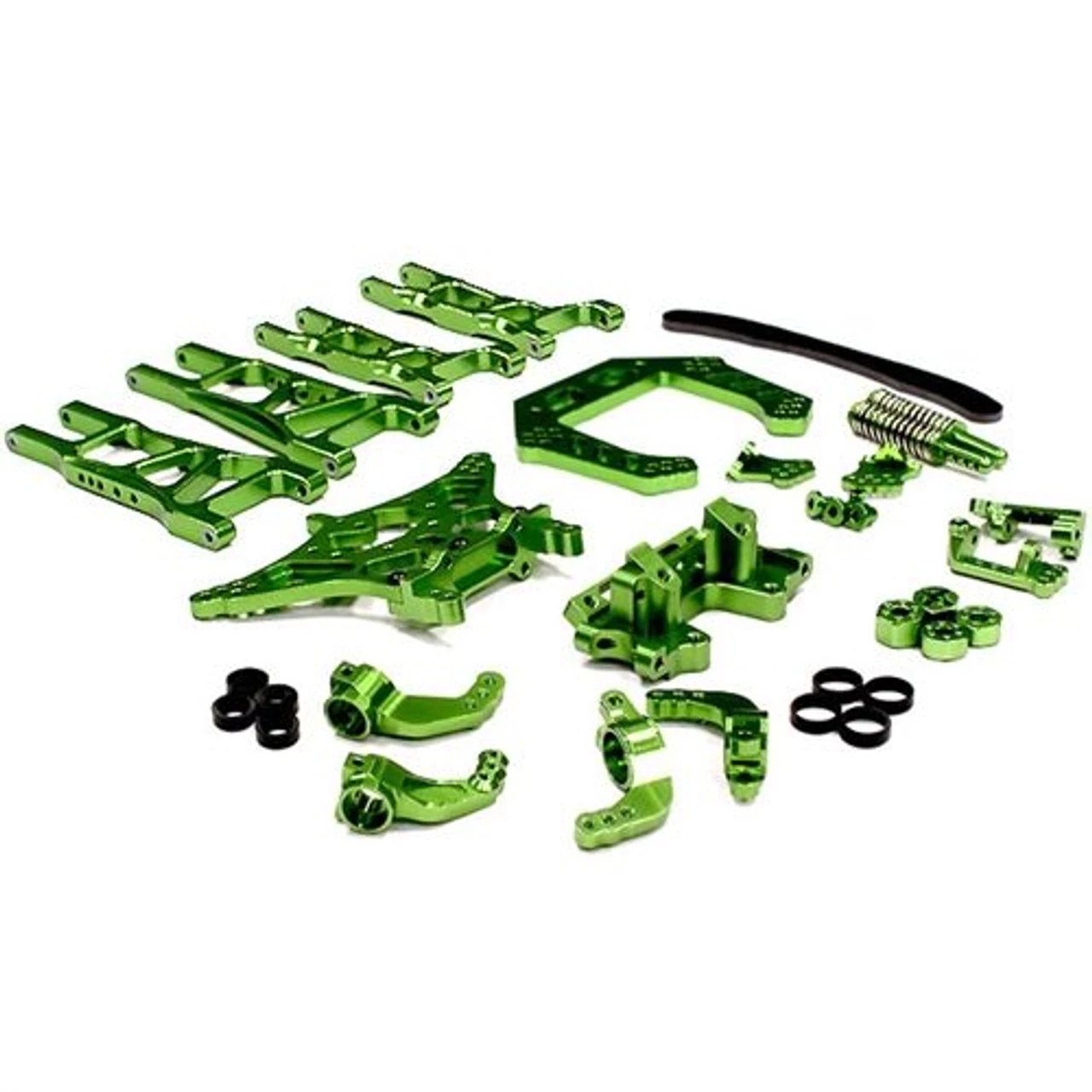 Integy Evo Conversion Set (Green) for Traxxas Rustler 3 Integy Evo Conversion Set (Green) for Traxxas Rustler