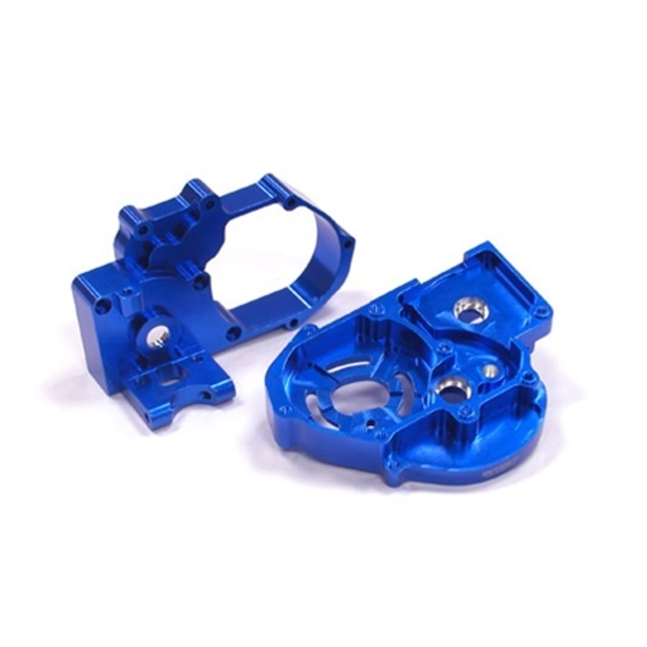 Integy HD Aluminum Gearbox (Blue): Slash, Stampede, Rustler 3 Integy HD Aluminum Gearbox (Blue): Slash, Stampede, Rustler