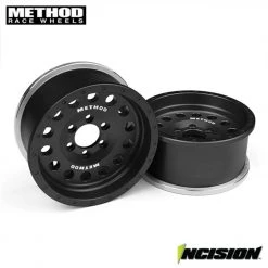 Vanquish Incision Method 1.9-Inch MR307 Black Anodized Wheels