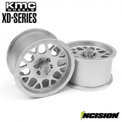 Vanquish Incision KMC 2.2-Inch XD820 Grenade Clear Anodized Wheels