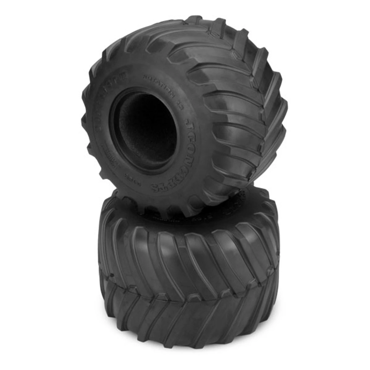 JConcepts Firestorm Blue Compound Monster Truck Tires & Inserts (2) 3 JConcepts Firestorm Blue Compound Monster Truck Tires & Inserts (2)