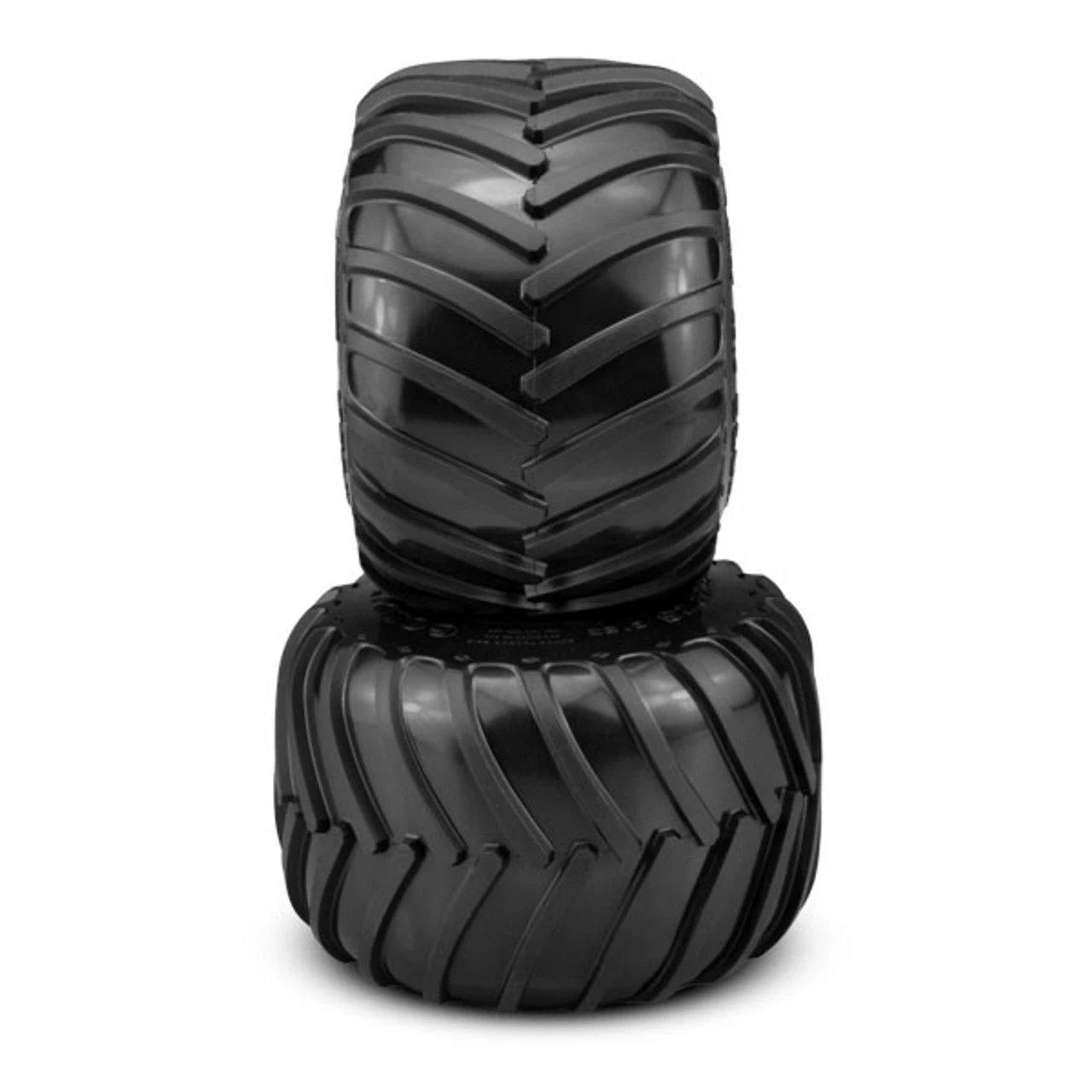 JConcepts Golden Years Blue Compound MT Tires & Inserts for 2.6x3.6 MT Wheel 4 JConcepts Golden Years Blue Compound MT Tires & Inserts for 2.6x3.6 MT Wheel - Image 2