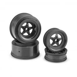 JConcepts Startec Street Eliminator FR & Rr Wheel Set for Traxxas 2WD Slash & Bandit