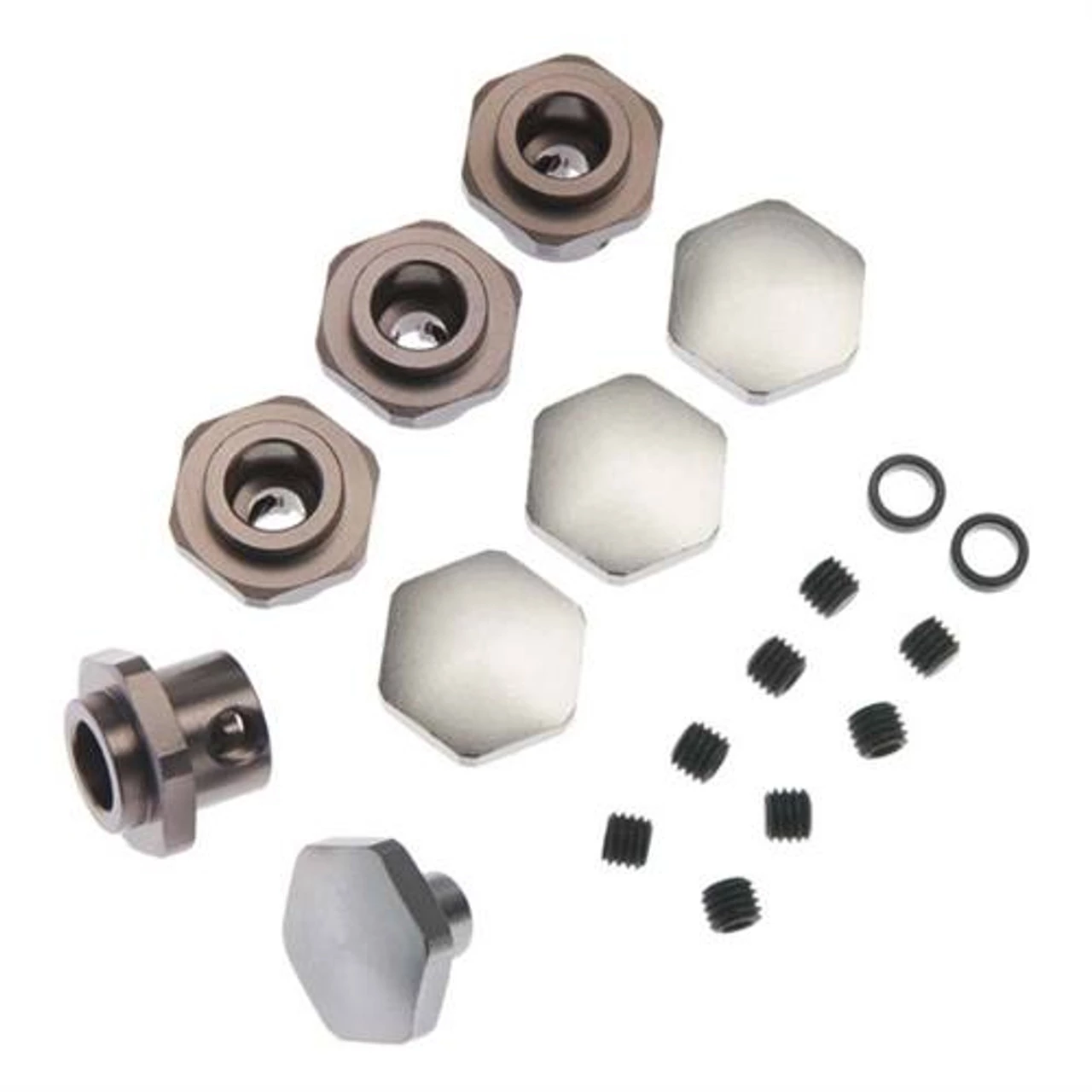 MIP Slash 4x4 17mm Hex Adapter Kit for Keyed Axles 3 MIP Slash 4x4 17mm Hex Adapter Kit for Keyed Axles