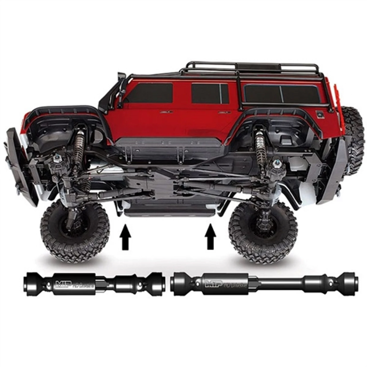 MIP HD Center Driveline Kit for Traxxas TRX-4 Defender & Tactical 4 MIP HD Center Driveline Kit for Traxxas TRX-4 Defender & Tactical - Image 2