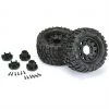 Pro-Line Trencher 2.8 Tires on Raid Black 6x30 Fr/Rr Wheels (2) -Cars & Trucks Sales PRO117010 2 02737.1563440093