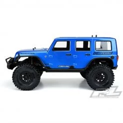 Pro-Line Jeep Wrangler Unlimited Rubicon Blue Painted Body for TRX-4 12.8" WB -Cars & Trucks Sales PRO350213 4 66028.1562674297