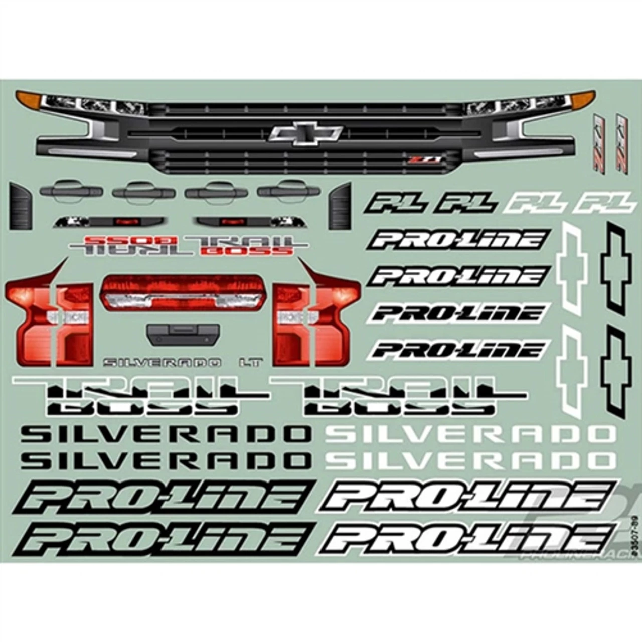 Pro-Line Pre-Cut 2019 Chevy Silverado Z71 Body for X-MAXX 4 Pro-Line Pre-Cut 2019 Chevy Silverado Z71 Body for X-MAXX - Image 2
