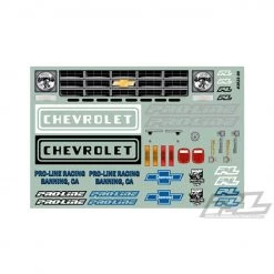 Pro-Line 1978 Chevy K-10 Clear Body for 12.3" WB Scale Crawlers -Cars & Trucks Sales PRO352200 9 46963.1562674339