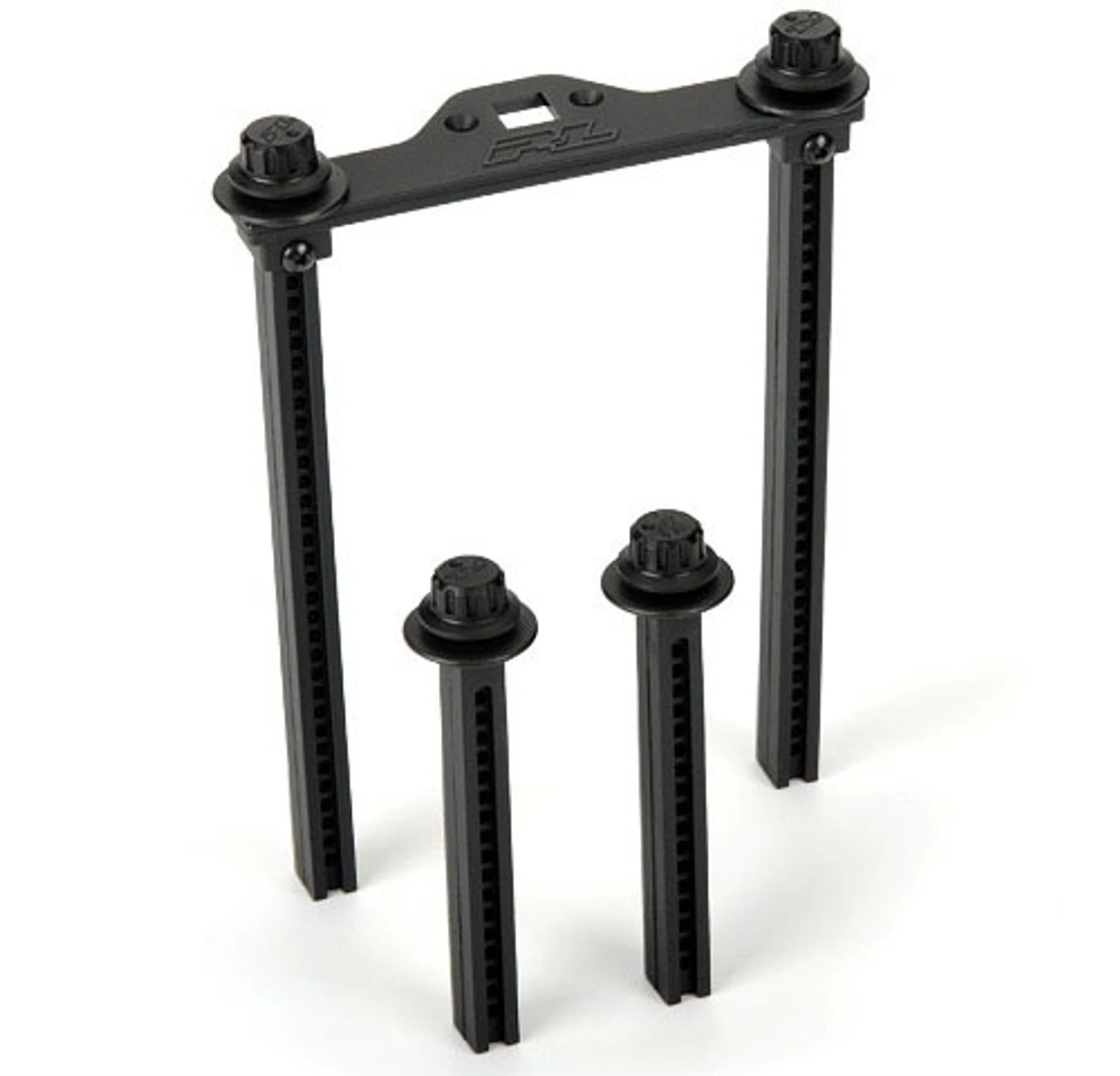 Pro-Line Extended Front & Rear Body Mounts for T-Maxx/E-Maxx 3 Pro-Line Extended Front & Rear Body Mounts for T-Maxx/E-Maxx