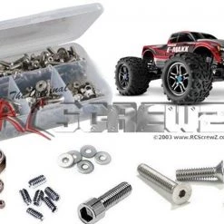RC Screwz Traxxas E-Maxx Brushless Stainless Steel Screw Kit