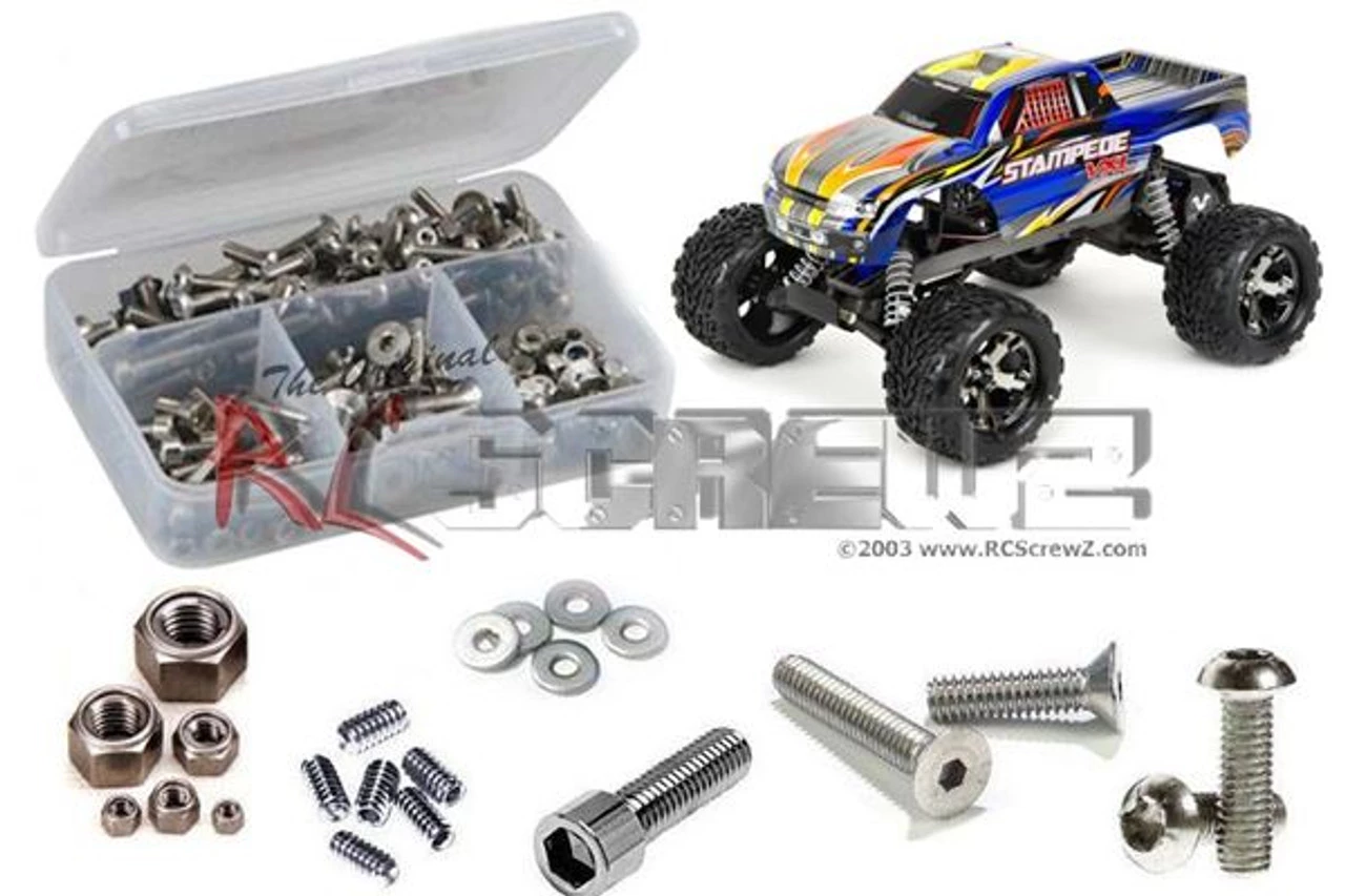 RC Screwz Traxxas Stampede 2WD VXL Stainless Steel Screw Kit 3 RC Screwz Traxxas Stampede 2WD VXL Stainless Steel Screw Kit