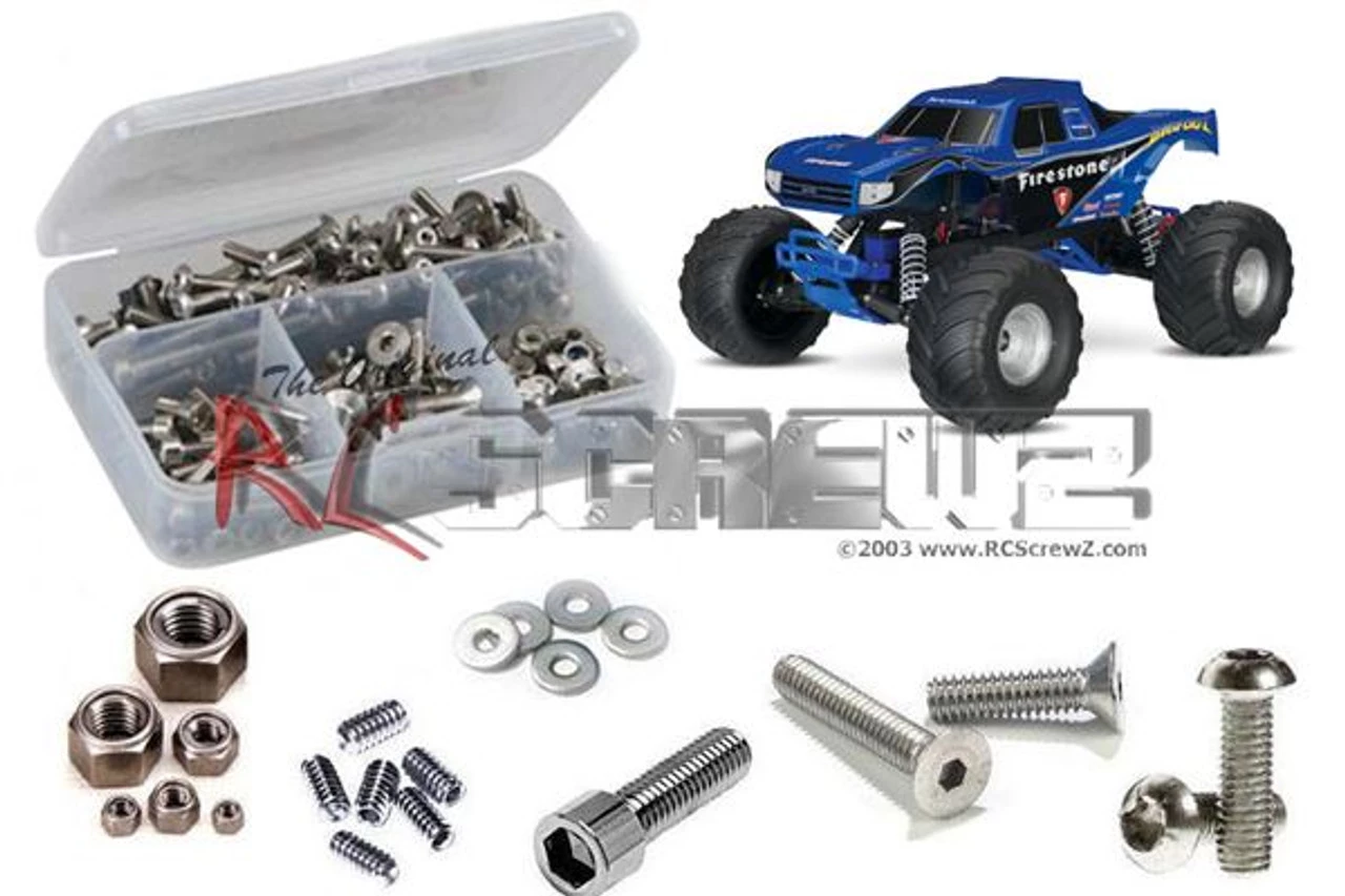 RC Screwz Traxxas Big Foot 2WD Stainless Steel Screw Kit 3 RC Screwz Traxxas Big Foot 2WD Stainless Steel Screw Kit