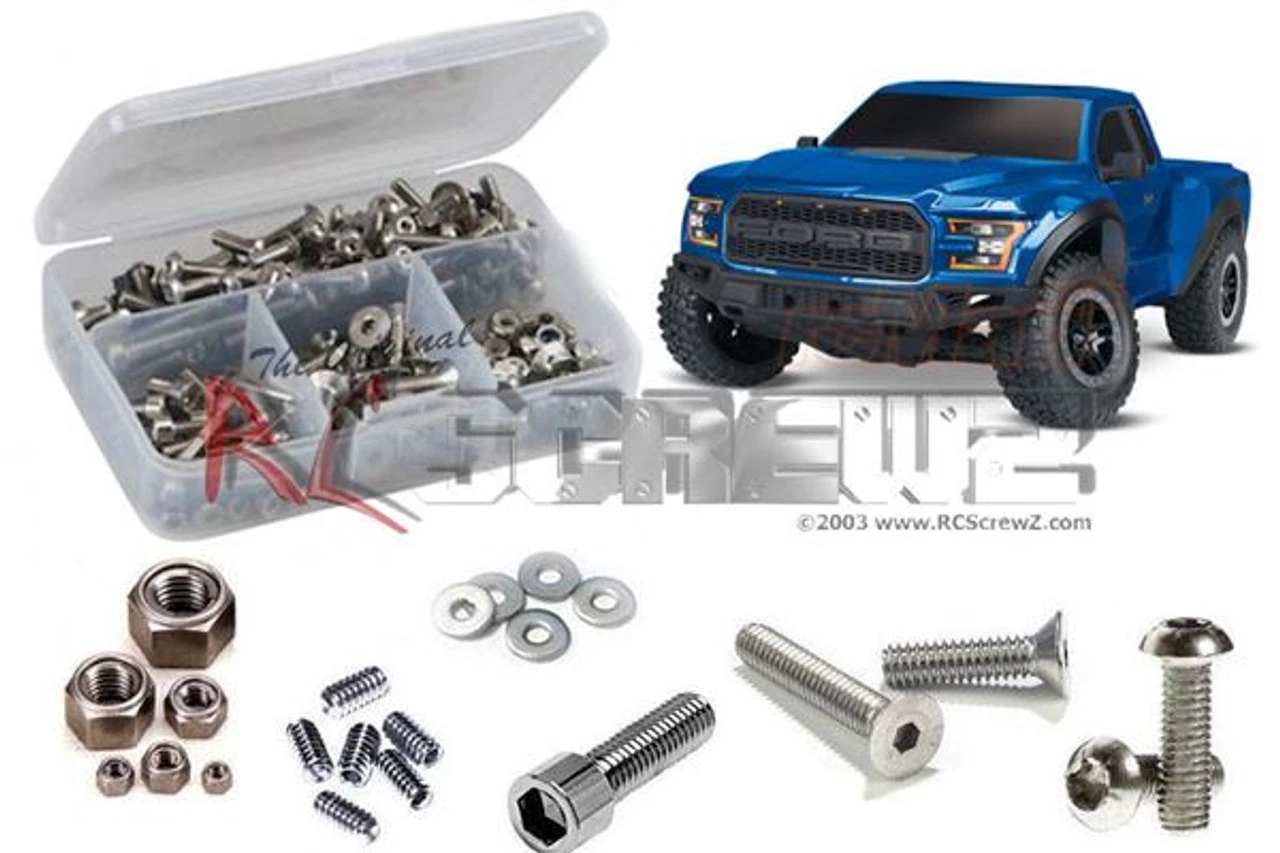RC Screwz Traxxas 2017 Ford Raptor Stainless Steel Screw Kit 3 RC Screwz Traxxas 2017 Ford Raptor Stainless Steel Screw Kit
