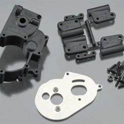 RPM Black Gearbox & Rear Mounts for Traxxas Slash 2WD, Stampede 2WD, Rustler, Bandit