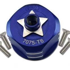 GPM Racing GPM Aluminum 7075-T6 Front/Rear Differential Case (Blue): Sledge