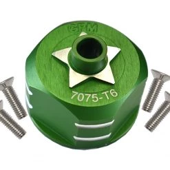 GPM Racing GPM Aluminum 7075-T6 Front/Rear Differential Case (Green): Sledge