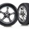 Traxxas Bandit Alias Ribbed Front Tires & Chrome Tracer 2.2" Wheels 1 Traxxas Bandit Alias Ribbed Front Tires & Chrome Tracer 2.2" Wheels -Cars & Trucks Sales TRA2471R 2 35052.1562600652
