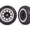 Traxxas Anaconda Front 2.2" Assembled Tires with Foam Inserts - Graphite Gray, Satin Chrome Beadlock 2 Traxxas Anaconda Front 2.2" Assembled Tires with Foam Inserts - Graphite Gray, Satin Chrome Beadlock -Cars & Trucks Sales TRA2479G 62361.1656706956