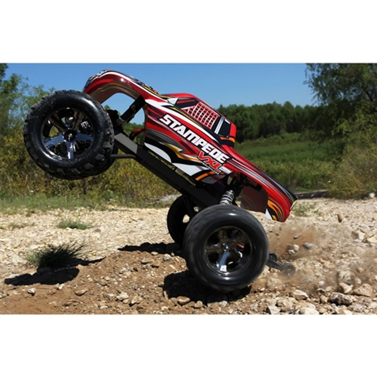 Traxxas Stampede VXL Brushless 2WD RC Truck w/TSM (no batt/charger) Orange 10 Traxxas Stampede VXL Brushless 2WD RC Truck w/TSM (no batt/charger) Orange - Image 8