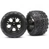 Traxxas Front All-Star Black Chrome Wheels w/Talon Tires: Stampede VXL -Cars & Trucks Sales TRA3669A 2 86462.1562582439