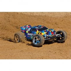 Traxxas Rustler XL-5 RTR 1/10 RC Stadium Truck (no batt/charger) Green -Cars & Trucks Sales TRA37054 4 7 46648.1562667552
