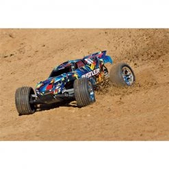 Traxxas Rustler XL-5 RTR 1/10 RC Stadium Truck (no batt/charger) Green -Cars & Trucks Sales TRA37054 4 8 92684.1562667553