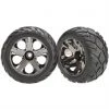 Traxxas Anaconda Tires w/All-Star Black Chrome Wheels for Nitro Front 2 Traxxas Anaconda Tires w/All-Star Black Chrome Wheels for Nitro Front -Cars & Trucks Sales TRA3777A 2 06080.1562597636