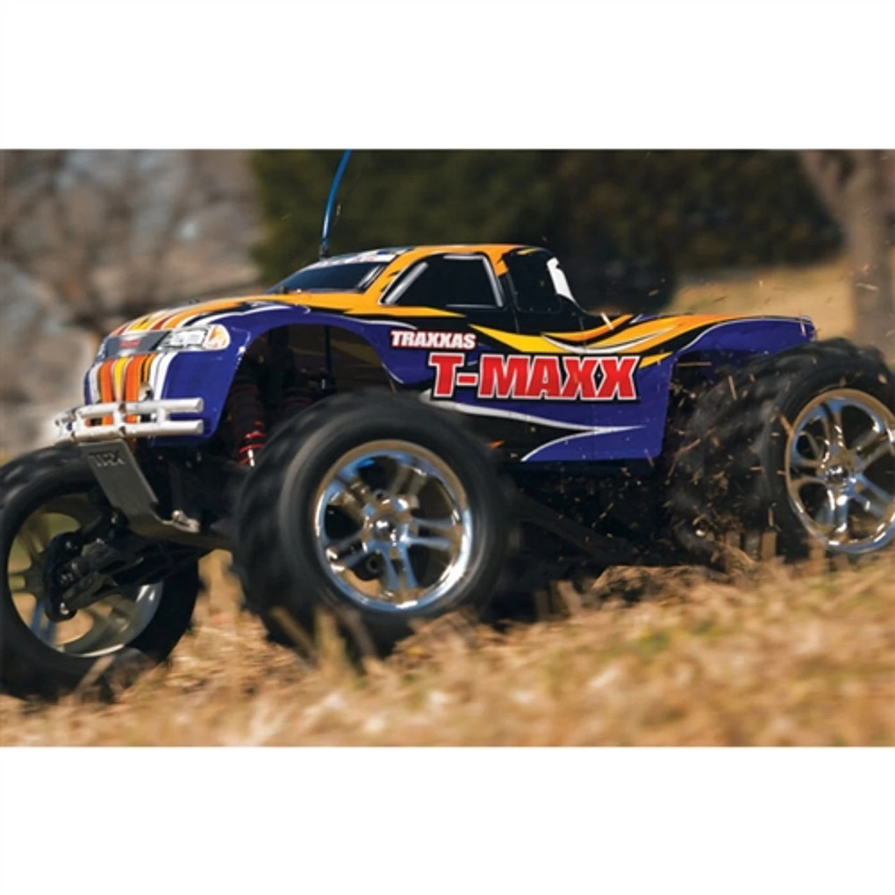 Traxxas T-Maxx 2.5 4WD Nitro RTR Monster Truck w/TQ 2.4GHz White 4 Traxxas T-Maxx 2.5 4WD Nitro RTR Monster Truck w/TQ 2.4GHz White - Image 2