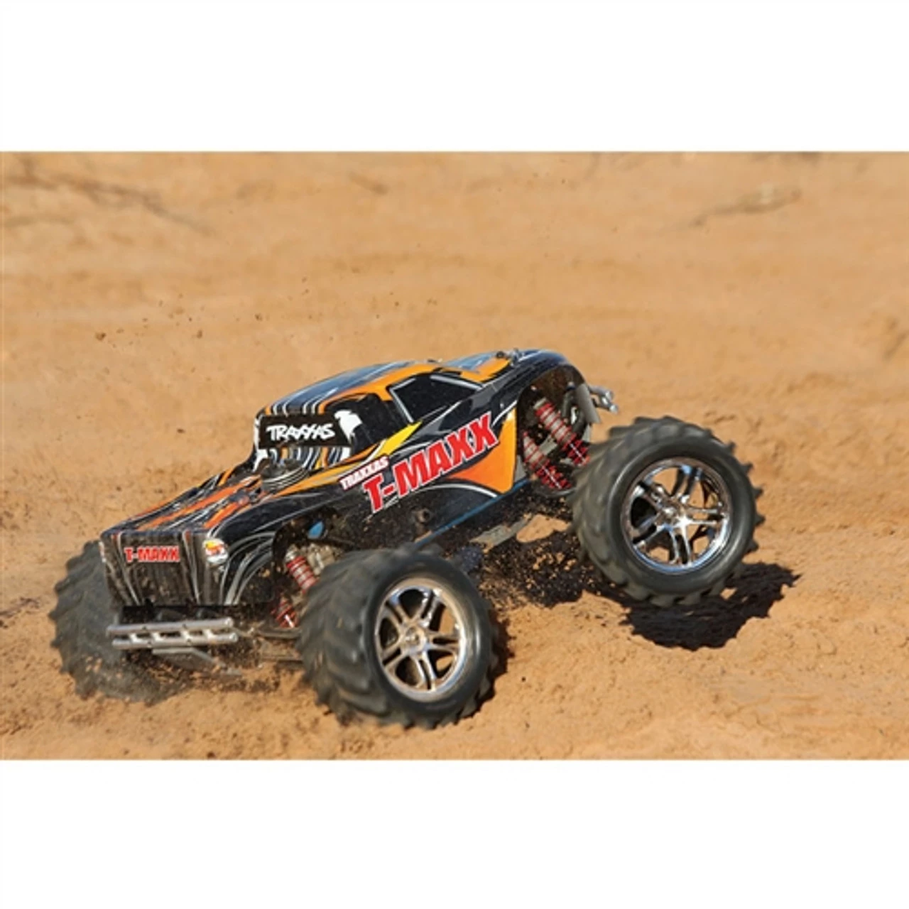 Traxxas T-Maxx 2.5 4WD Nitro RTR Monster Truck w/TQ 2.4GHz White 7 Traxxas T-Maxx 2.5 4WD Nitro RTR Monster Truck w/TQ 2.4GHz White - Image 5