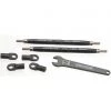 Traxxas 112mm Front Black Aluminum Toe Link Tubes for E-Maxx & T-Maxx 3.3 -Cars & Trucks Sales TRA5141A 2 94749.1562601036