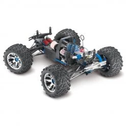Traxxas Revo 3.3 Nitro 4WD RC Monster Truck w/TSM & Telemetry Blue -Cars & Trucks Sales TRA53097 3 8 68917.1562604142