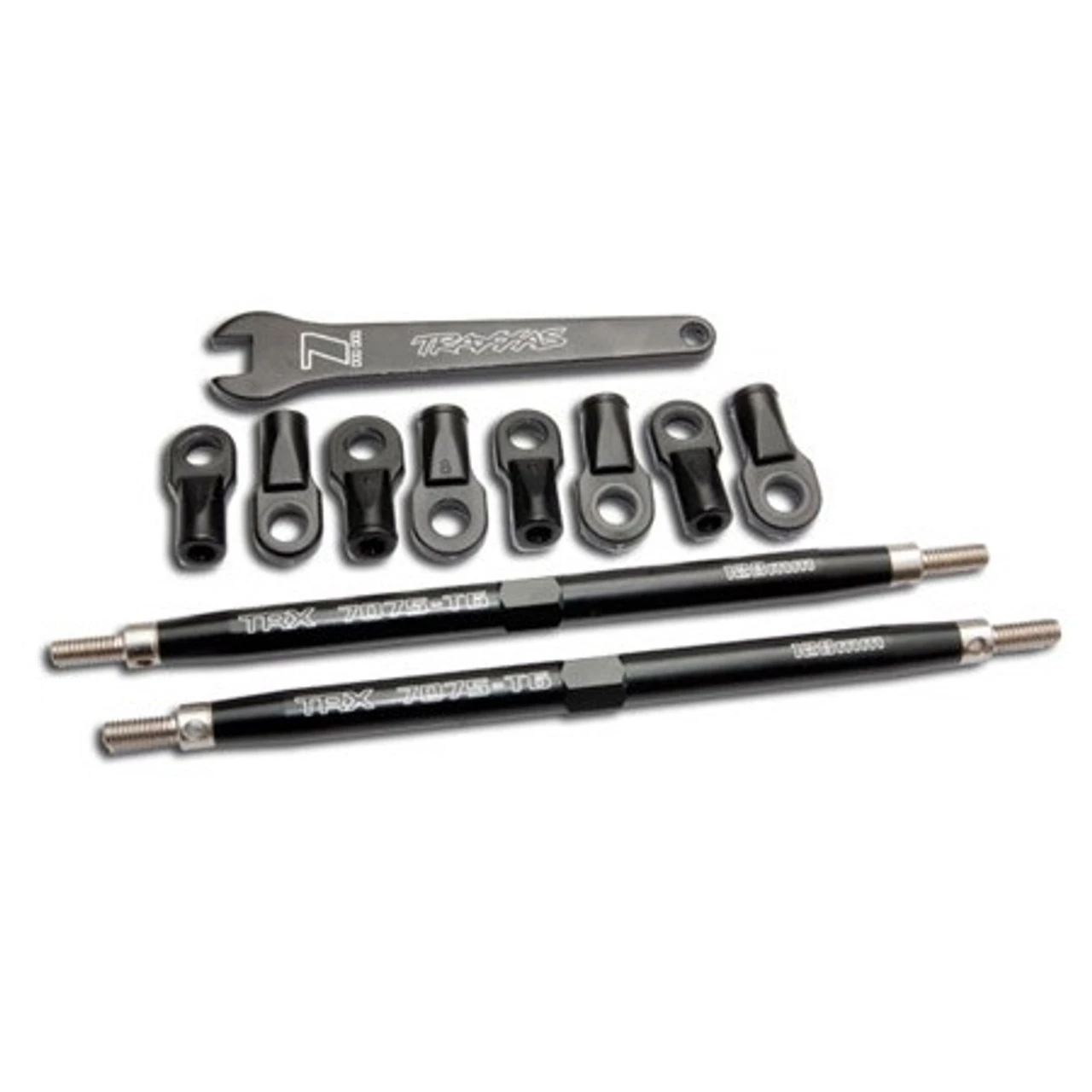 Traxxas Lightweight Aluminum Toe Link Turnbuckle Tubes: Revo 2.5 & 3.3 3 Traxxas Lightweight Aluminum Toe Link Turnbuckle Tubes: Revo 2.5 & 3.3