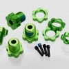 Traxxas 17mm Splined Green Aluminum Wheel Hubs, Nuts & Screw Pins (4) 2 Traxxas 17mm Splined Green Aluminum Wheel Hubs, Nuts & Screw Pins (4) -Cars & Trucks Sales TRA5353G 2 49766.1562601141