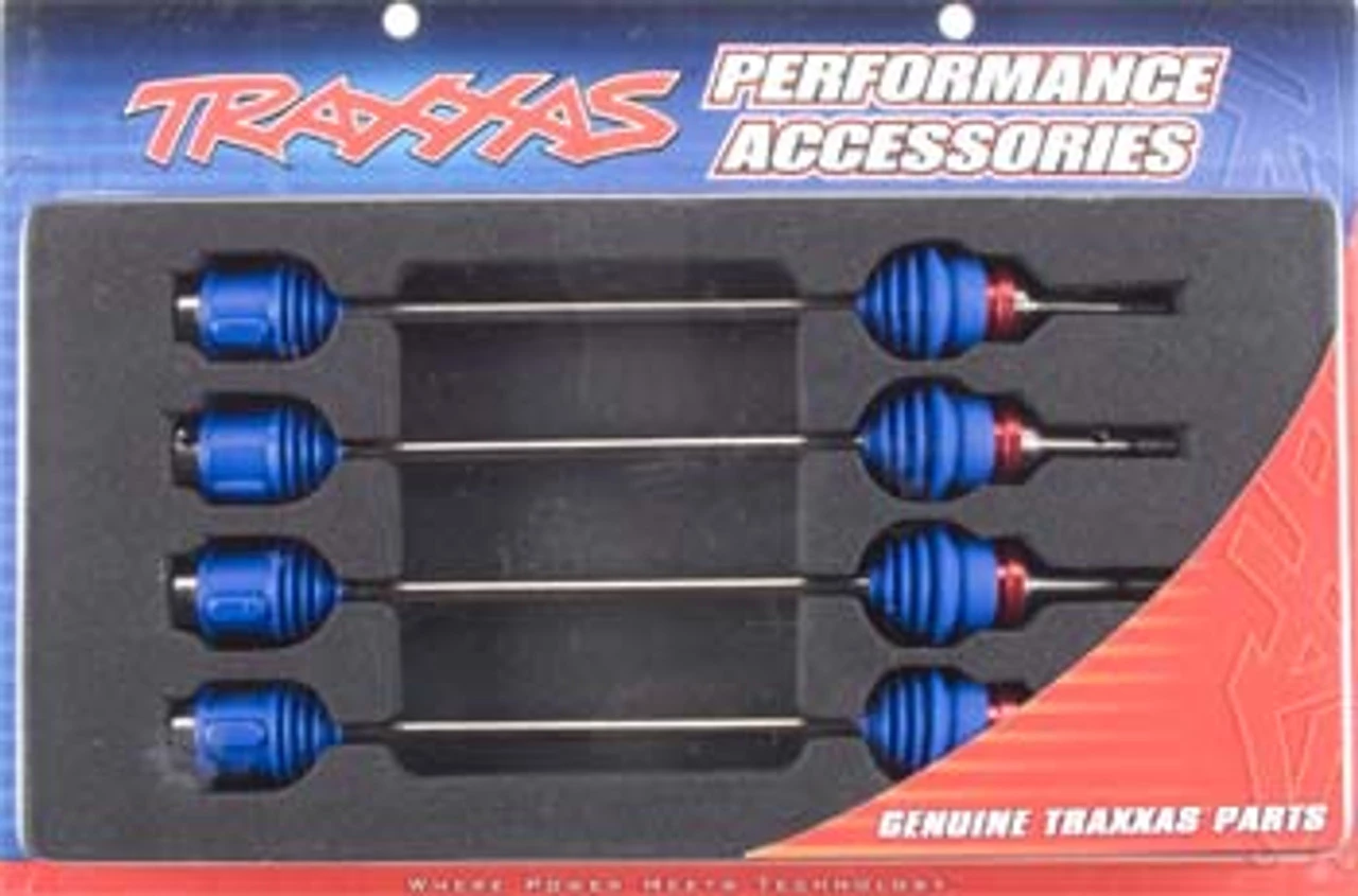 Traxxas Steel Performance CVD Driveshafts: Revo, T-Maxx 3.3, E-Revo, E-Maxx 3 Traxxas Steel Performance CVD Driveshafts: Revo, T-Maxx 3.3, E-Revo, E-Maxx